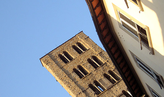 Toskánsko Arezzo – věž