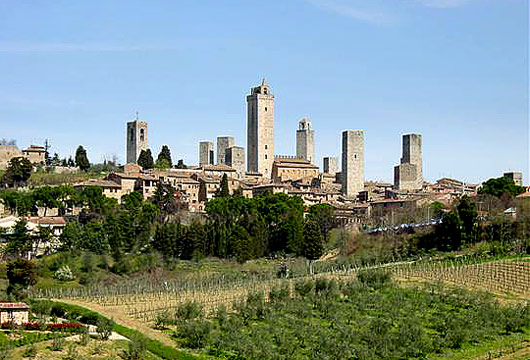 Město San Gimignano