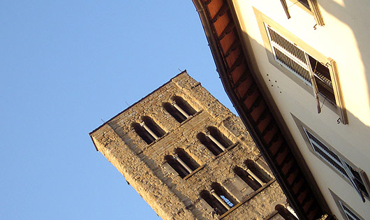 Toskánsko Arezzo – věž